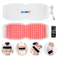 Red Light Therapy Pad Infrared LED Mat Belt Device Body Back Muscle Pain Relief