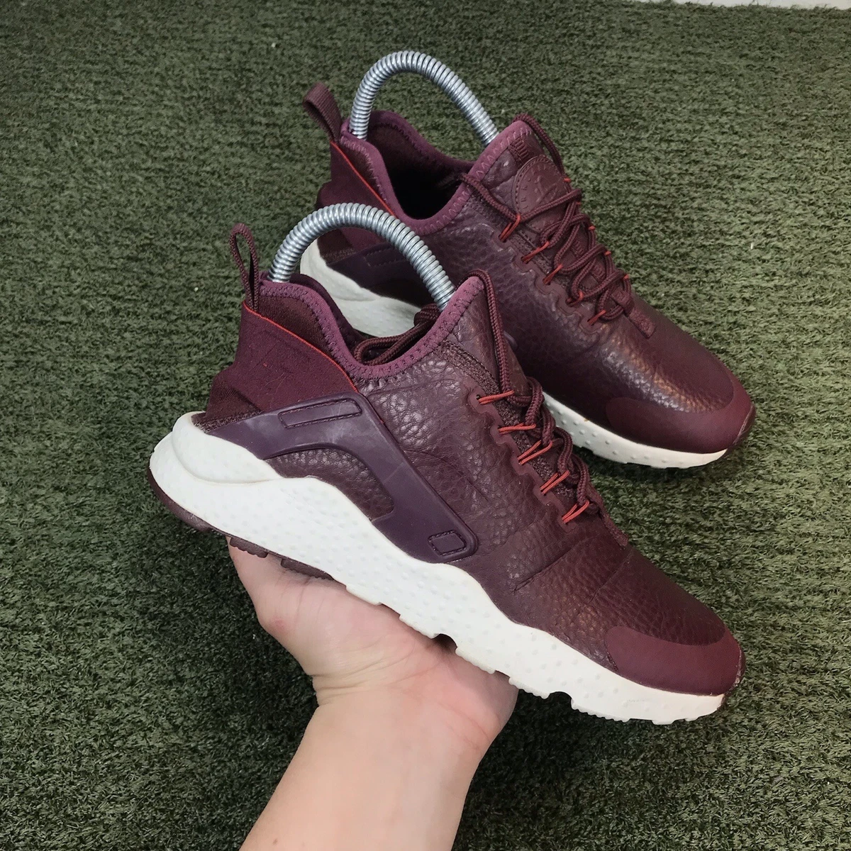 Nike Air Huarache Run Ultra Premium Night Maroon Shoes Low Top 5.5 | eBay