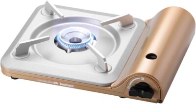 Iwatani CB-SS-50 Kassettenkocher Tatsujin Slim III Farbe Gold Hitzebeständig Neu