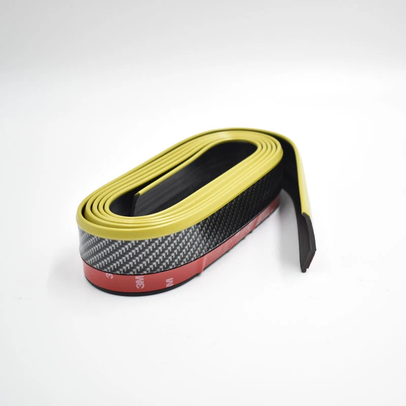 Carbon Fiber Car Front Bumper Lip Splitter Body Spoiler Chin Skirt Protector — 第 3/4 张图片