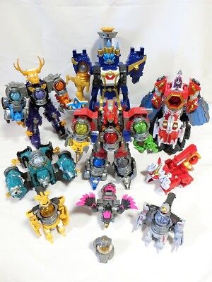 Power Rangers Uchu Sentai Kyuranger DX KyurenOh Megazord set Bundle Bulk BANDAI