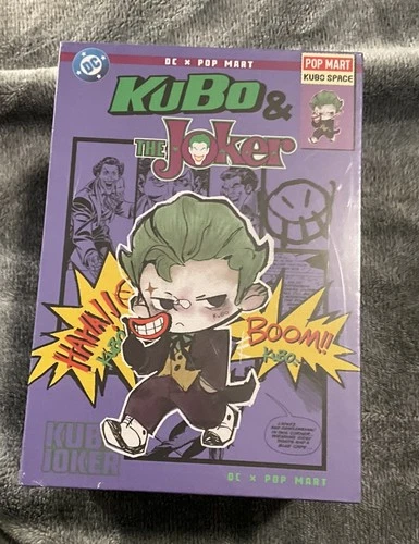 Authentic Pop Mart Kubo The Joker DC Figurine NEW & SEALED IN BOX!!!