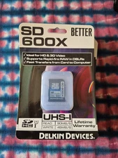 Delkin 32GB SDHC 600X UHS-I Memory Card - Lifetime Warranty