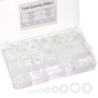 Nylon Abstandshalter Sortiment 600Stk Plastik M2 M2.5 M3 M4 M5 M6 M8 M10 M12