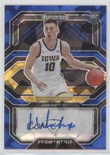 2021 Prizm Draft Picks College Penmanship Blue Ice 24/75 Joe Wieskamp Auto pe8