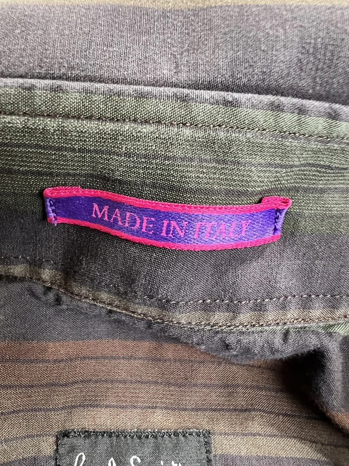 Paul Smith Shirt Mens 16 41 Large Striped Button Up Italy London Dress Shirt - Image 4 of 4