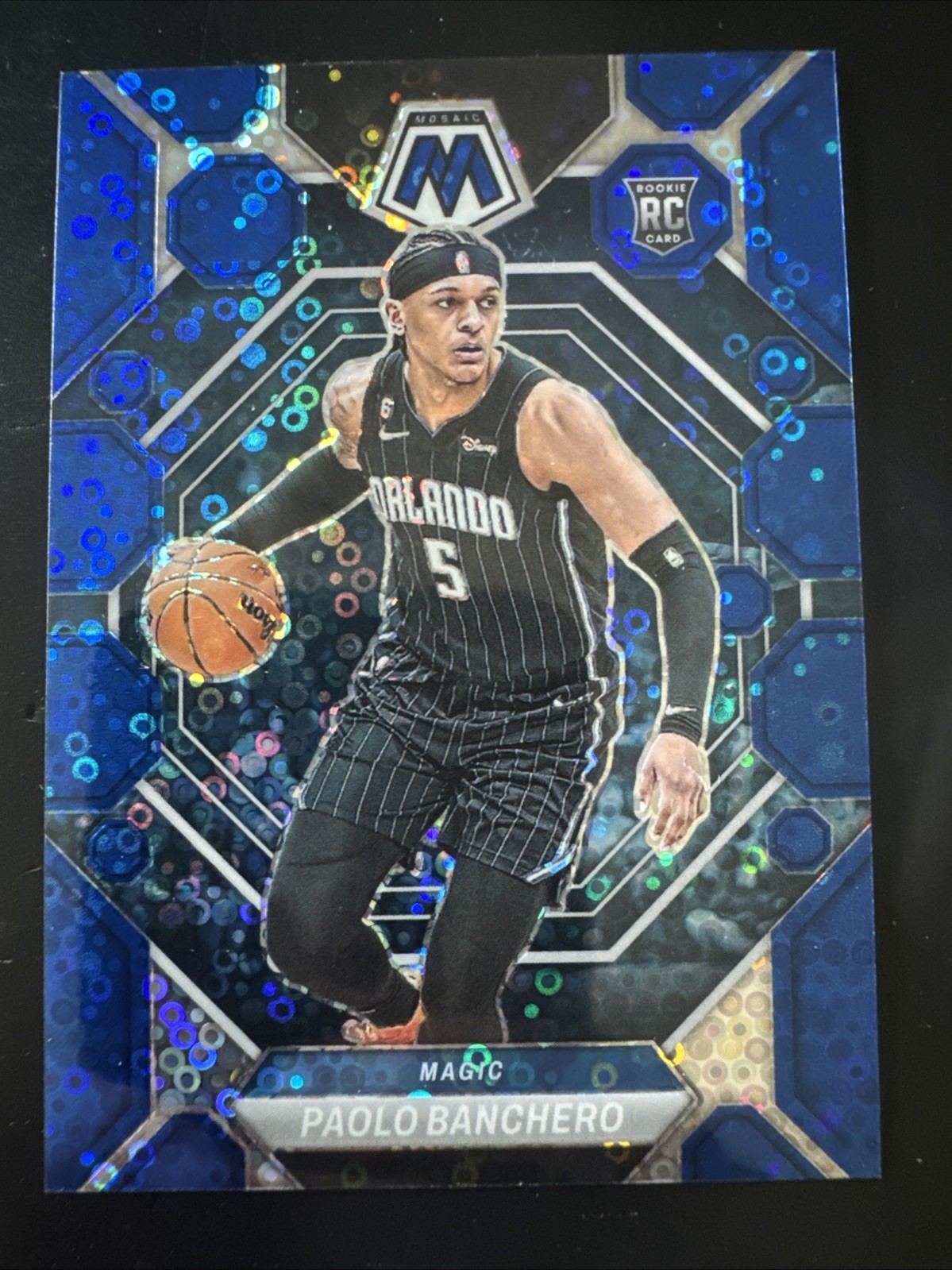 2022-23 Mosaic Paolo Banchero Fast Break Blue /85 (RC) Orlando Magic