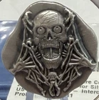 New ListingReckless Metals .25 oz Silver Hand Pour Artistic Skeleton Design