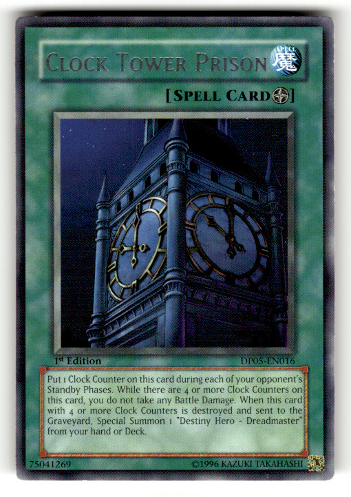 Clock Tower Prison DP05-EN016 Unlimited Rare Duelist Pack 5: Aster Phoenix