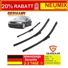 Wischerblätter Scheibenwischer Vorne + Hinten 61627138508 Für BMW 1er E81 E87