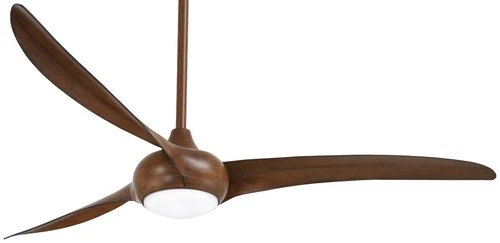Minka Aire Light Wave 65 65" Ceiling Fan - Distressed Koa 3-Blade Remote Control - Picture 1 of 2