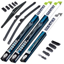 Oximo Front+Heck Scheibenwischer für Peugeot 208 II 2 II Fließheck ab 2019