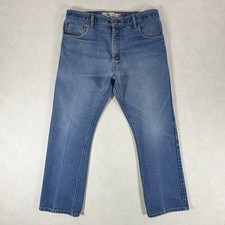 Levis 517 Boot Cut Jeans Mens Fit 32x28 Blue Medium Wash Denim Pants Vintage Y2K