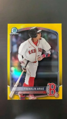 2025 Bowman Draft Chrome Prospect Franklin Arias  21/75 EZ38