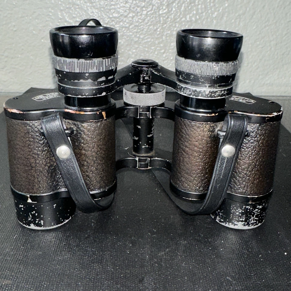 Vintage CARL ZEISS JENA SPORTUR BINOCULARS  6x24 made in Germany art deco   - Image 3 of 4
