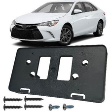 Front Bumper License Plate Frame Bracket Holder Fits for 2015 2016 2017 Camry SE