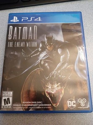 Batman: The Enemy Within (Sony PlayStation 4, PS4, 2017) Game & Case