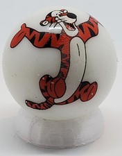 Tigger from Winnie the Pooh Glass 1" Logo Marble w/ Stand