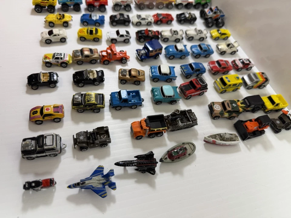 Lot Of 57 Pieces Vintage Micro Machines Galoob Cars Trucks Boats Road Champs - Image 4 of 4