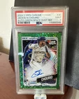 2024 Topps Cosmic Chrome Jackson Chourio Auto /75 Green Space Dust #CCA-JC PSA 9