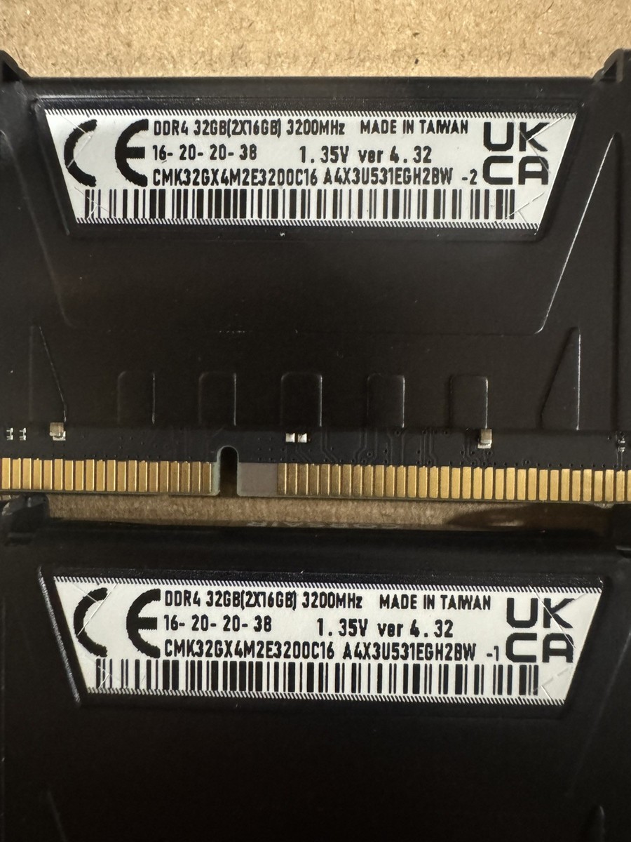 Corsair Vengeance LPX 32GB PC4-25600 DDR4-3200MHz