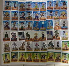 Lotto 370 Lamincards Dragon Ball Z, GT e Serie Verde – Collezione Mista