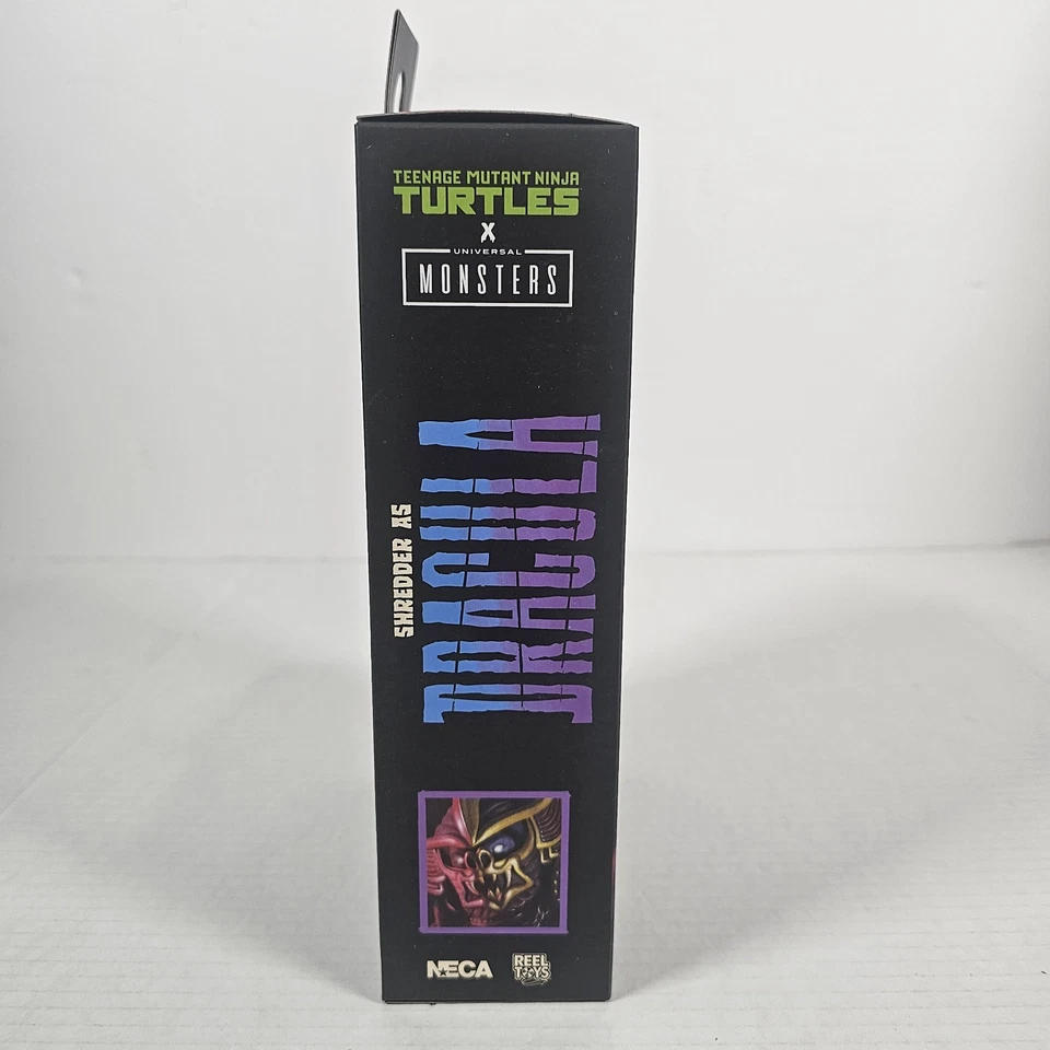 ¡NUEVO! TRITURADORA UNIVERSAL MONSTRUOS NECA TMNT X COMO DRACULA PÚRPURA EXCLUSIVA DE WALMART Foto 4 de 4