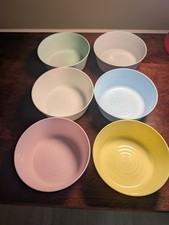 Ikea Kalas Plastic Bowl Set of 6 Small, Multicolor