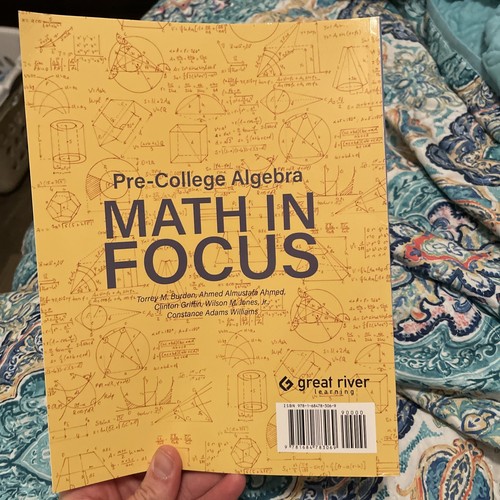 Pre-College Algebra Math in Focus With Access Code (Revised as of 2024) - 第 3/4 張圖片