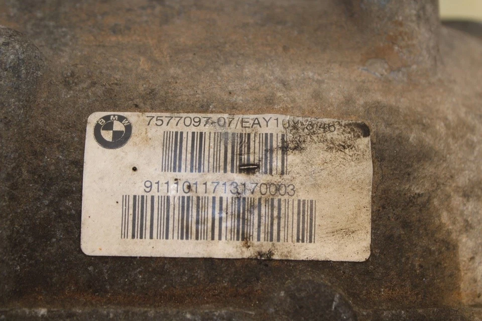 BMW 750Li xDrive 2010-12 4,4 L AWD eje trasero portador diferencial relación 3,46 115 k Foto 4 de 4