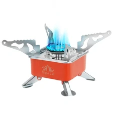Mini Foldable Camping Gas Stove Butane Outdoor Cooking Stove Picnic Gas Furnace