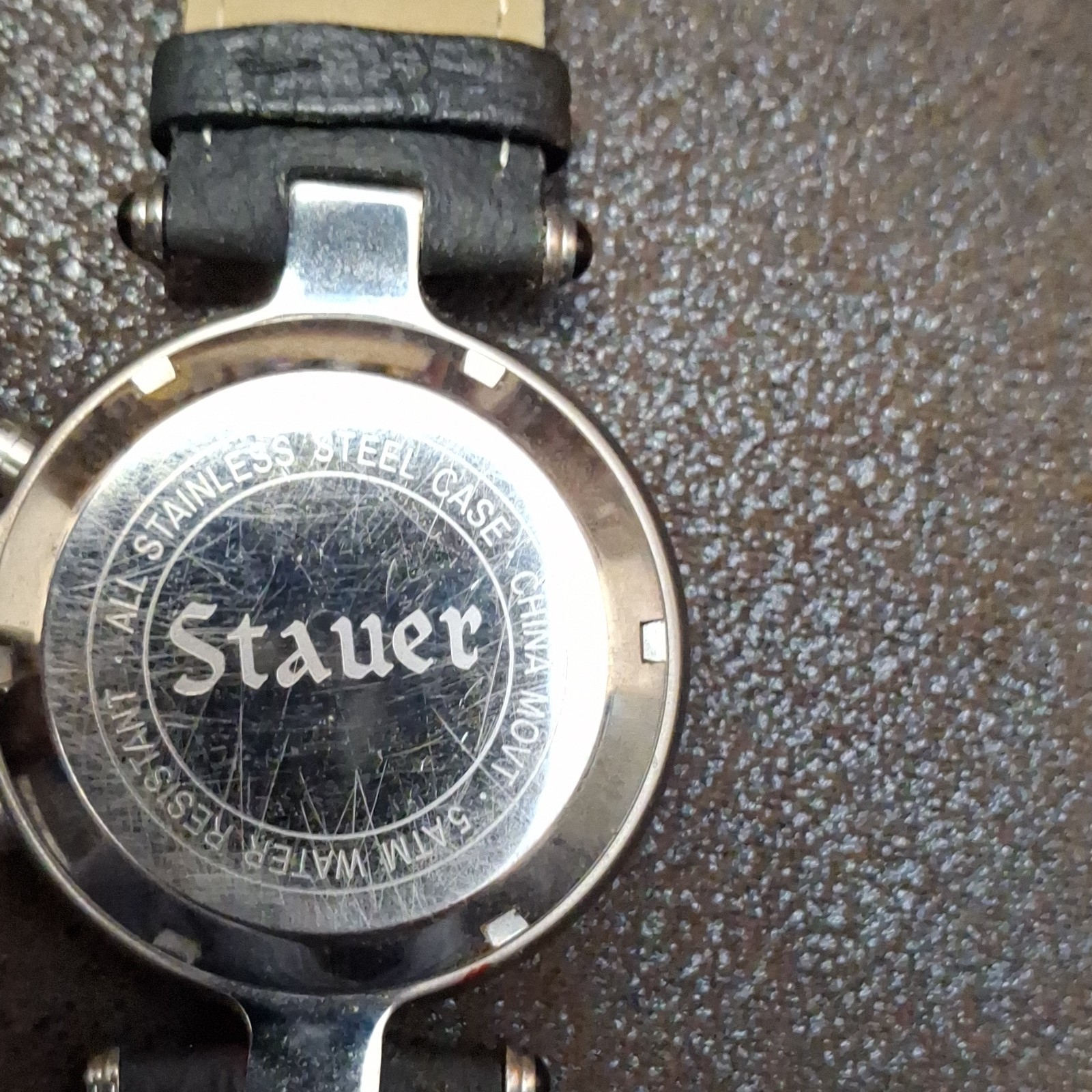 Stauer Tachymeter Automatic Moon Phase Wristwatch… - image 3