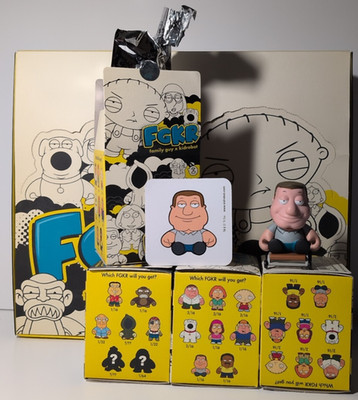 Kidrobot Family Guy Series 1 Joe Swanson 3'' Vinyl Figure 1/16 COMPLETE