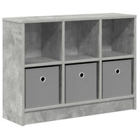 Sideboard In Beton Grau Mit Schubladen 73,5 X 22,5 X 53,5 Cm