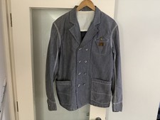 Vintage Y2k Diesel Denim Blazer Size M