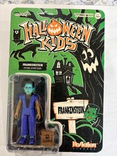 Super 7 Halloween Kids Frankenstein 3.5" Reaction Figure MOC Unpunched Card