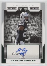 2017 Panini Playoff Rookie Signatures Hail Mary Gareon Conley #RS-GC Auto 2d0