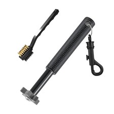 Golf Double-sided Cleaning Brush Groove Sharpening Tool Club Sharpener
