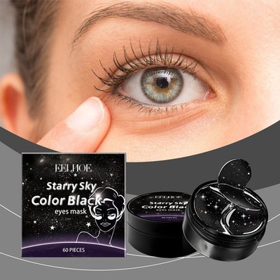 Charcoal Under Eye Mask with Niacinamide & Hyaluronic Acid, Hydrating Patche