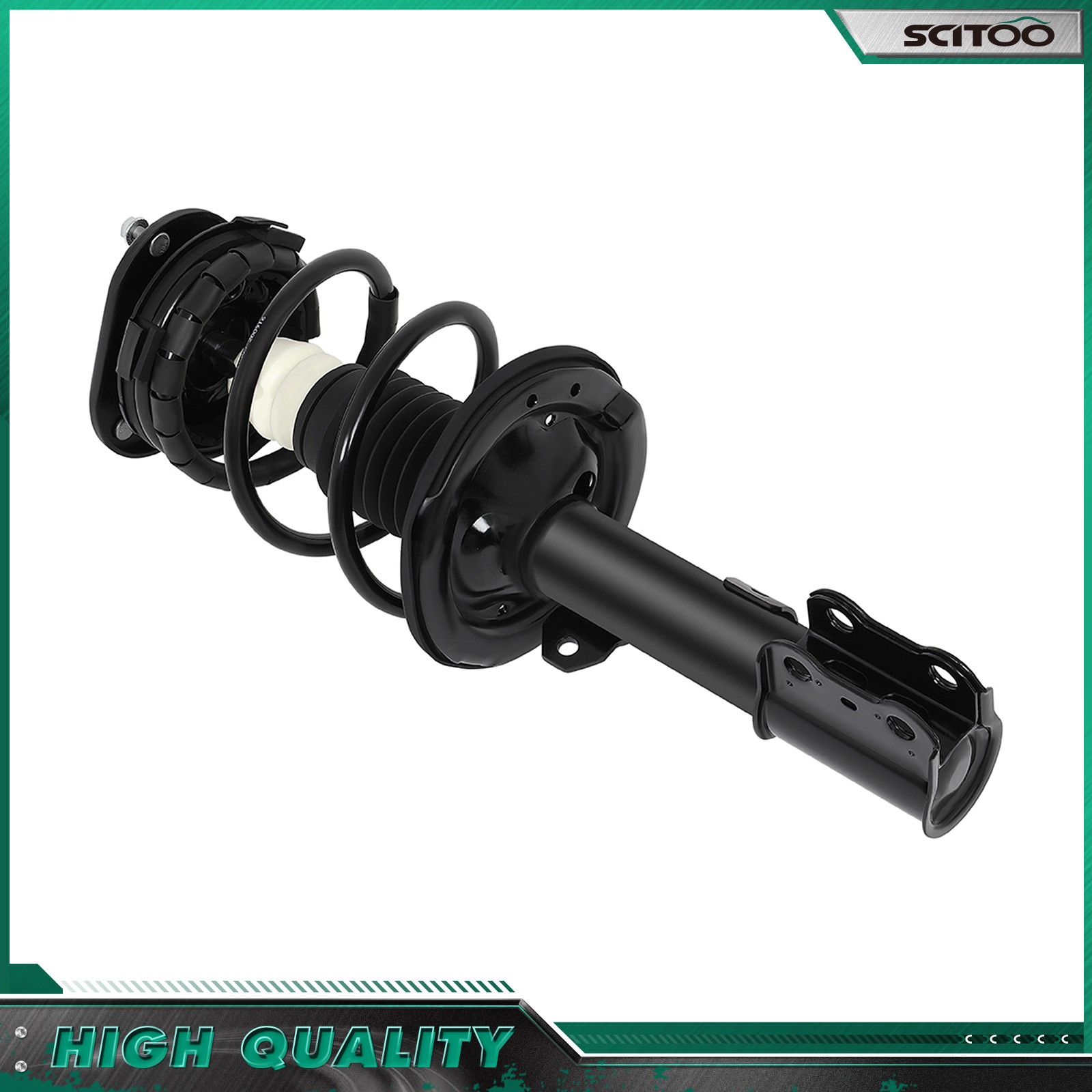 2 Pcs Quick Complete Struts & Coil Springs Shocks For Toyota Celica 2000-2005