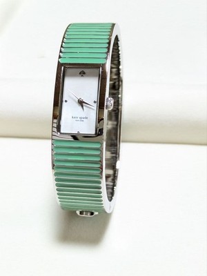 Kate Spade Watch Bangle Type [New Battery] Green | eBay display picture 3