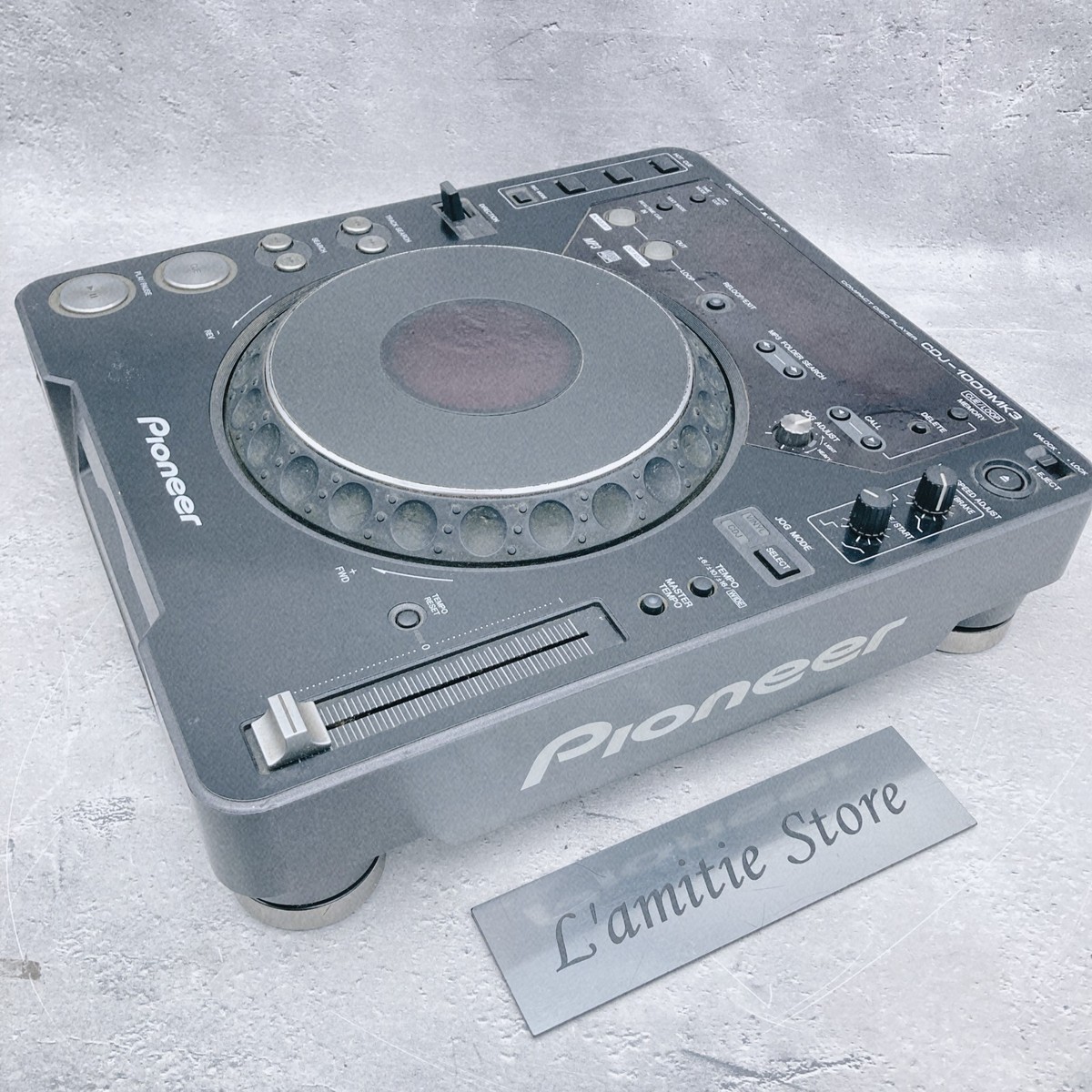 Pioneer DJ CDJ-1000 MK3 Digital CD Deck Turntable Player | Black