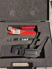 DMC MH800 GB 109 Crimp Tool and RS185-7734 Press Master with Dies & Carry Case