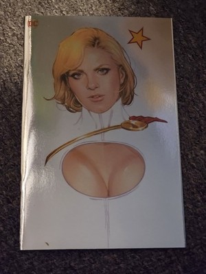 POWER GIRL UNCOVERED #1 NEAR MINT FOIL COVER D 2024 DC COMICS NM