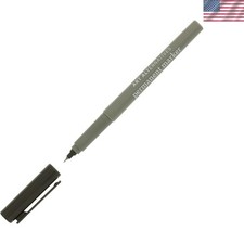 Durable Extra-Fine Black Marker - Permanent Ink for Diverse Surfaces  Styles