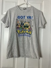 Vtg 1999 Nintendo Pokemon Gotta Catch em All GOT YA Shirt Youth Size Large
