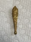 Vintage Gold-Filled  National Junior Honor Society Torch Pin 1960's  ~ 1.1 Grams — photo 1