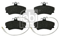 Febi Bilstein Bremsbelagsatz, Scheibenbremse 16383 FüR Renault