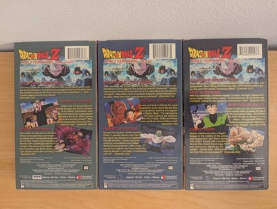 Dragon Ball Z - 2 Complete VHS Sets Edited - World Tournament