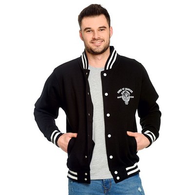 Sons of Anarchy - Reaper und Prospect College Jacke schwarz-weiß - Größe S wählb